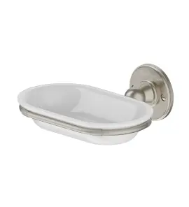 Burlington Mydelniczka ścienna brushed nickel A1BNKL