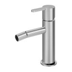 Bruma X-Alpha Bateria bidetowa jednootworowa bez korka Satin stainless steel 1861000IS