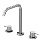 Bruma X-Alpha Bateria umywalkowa 3-otworowa bez korka Satin stainless steel 1860009IS