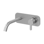 Bruma X-Alpha Bateria umywalkowa podtynkowa 200 mm Satin stainless steel 1860106IS