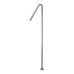 Bruma X-Alpha Wylewka wannowa wolnostojąca Satin stainless steel 1866520IS