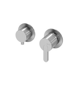 Bruma X-Alpha Bateria natryskowa jednouchwytowa podtynkowa Satin stainless steel 1861621IS