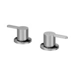 Bruma X-Alpha Mieszacze nablatowe Satin stainless steel 1869601IS