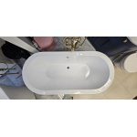   Galatea Design Retro Wanna wolnostojąca 169x80 bez nóg biały połysk GWSLI170.GPB.WH W MAGAZYNIE!!