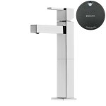 Bruma Escudo 2 Bateria umywalkowa wysoka jednootworowa bez korka Gunmetal 1022101MG
