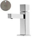 Bruma Escudo Bateria umywalkowa jednootworowa z korkiem Click-Clack Morning Mist 1020142MM