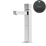 Bruma Escudo Bateria umywalkowa wysoka jednootworowa z korkiem Click-Clack Gunmetal 1022142MG