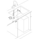 Franke Franke Mythos Water Hub All in One Bateria kuchenna wielofunkcyjny system filtracji stal szlachetna 160.0708.955