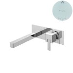 Bruma Escudo 2 Bateria umywalkowa podtynkowa 230 mm Pure White 1020108PW