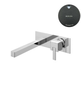 Bruma Escudo 2 Bateria umywalkowa podtynkowa 230 mm Gunmetal 1020108MG