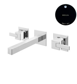 Bruma Escudo 2 Bateria umywalkowa podtynkowa 230 mm Night Sky 1029501NS