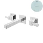 Bruma Escudo 2 Bateria umywalkowa podtynkowa 170 mm Pure White 1029601PW