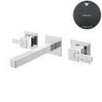 Bruma Escudo 2 Bateria umywalkowa podtynkowa 230 mm Gunmetal 1029501MG