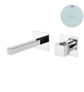 Bruma Escudo Bateria umywalkowa podtynkowa 170 mm Pure White 1020103PW