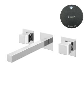 Bruma Escudo Bateria umywalkowa podtynkowa 170 mm Gunmetal 1029602MG