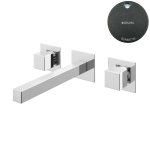 Bruma Escudo Bateria umywalkowa podtynkowa 170 mm Gunmetal 1029602MG