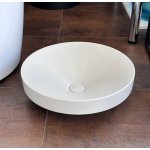      Valdama Occhio Umywalka nablatowa ø50xH15 cm z korkiem klik klak Nuvola mat OCL0106A+PMCLTCU06A WIETRZENIE MAGAZYNÓW!!