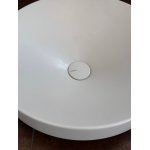      Valdama Occhio Umywalka nablatowa ø50xH15 cm z korkiem klik klak Nuvola mat OCL0106A+PMCLTCU06A WIETRZENIE MAGAZYNÓW!!