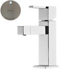 Bruma Escudo 2 Bateria bidetowa jednootworowa z korkiem Click-Clack Morning Mist 1020241MM