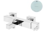 Bruma Escudo 2 Bateria wannowo-natryskowa naścienna Pure White 1020301PW