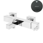Bruma Escudo 2 Bateria wannowo-natryskowa naścienna Gunmetal 1020301MG