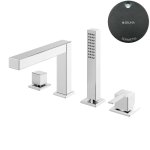 Bruma Escudo 2 Bateria wannowo-natryskowa 2-drożna na brzeg wanny Gunmetal 1023301MG