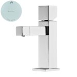 Bruma Escudo Bateria bidetowa jednootworowa bez korka Pure White 1020202PW