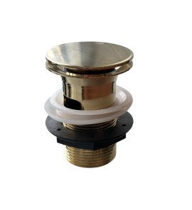   Galatea Design Korek umywalkowy klik-klak brushed gold GDW11BRG W MAGAZYNIE!!