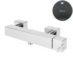 Bruma Escudo 2 Bateria prysznicowa naścienna Gunmetal 1020401MG