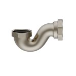 Burlington Syfon do odpływu wannowego 1 1/2" Brushed Nickel CW3BNKL