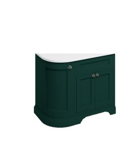 Burlington Szafka pod umywalkę 100x55 Prawa Matt Green FC3MG