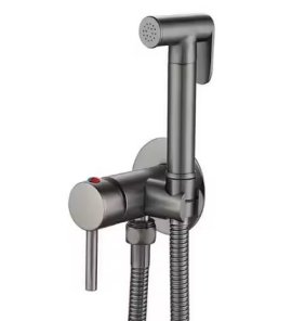  Galatea Design Luno Bidetka z mieszaczem, słuchawką i wężem gunmetal GD1078611GM W MAGAZYNIE!!