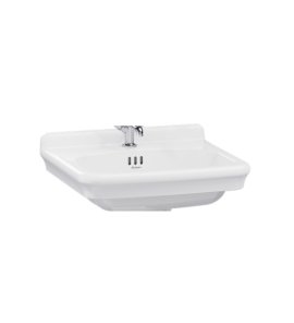 Burlington Guild Umywalka 62x51 z 1 otworem Biały GU0621SCW