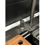      Galatea Design Modus Zlew wpuszczany black z dozownikiem i baterią gunmetal GDP172MB WYPRZEDAŻ MAGAZYNOWA