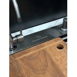      Galatea Design Modus Zlew wpuszczany black z dozownikiem i baterią gunmetal GDP172MB WYPRZEDAŻ MAGAZYNOWA
