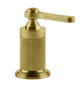 Gessi Venti20 Przełącznik wannowo-prysznicowy jednootworowy gold brushed pvd 65100.716