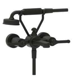 Gessi Venti20 Bateria wannowa ścienna z przełącznikiem wanna/prysznic aged bronze 65113.187