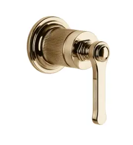 Gessi Venti20 Mieszacz umywalkowy część zewnętrzna warm bronze PVD 65109.735