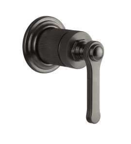 Gessi Venti20 Mieszacz umywalkowy część zewnętrzna black metal brushed PVD 65109.707