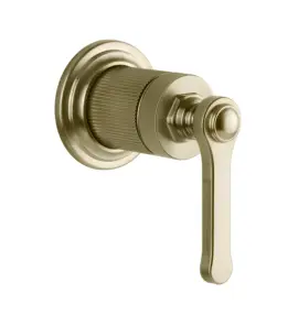 Gessi Venti20 Mieszacz umywalkowy część zewnętrzna brass brushed PVD 65109.727