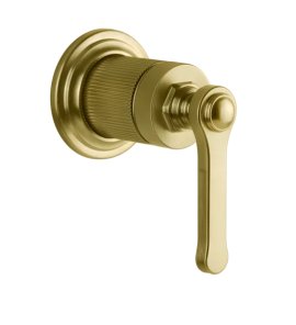 Gessi Venti20 Mieszacz umywalkowy część zewnętrzna gold brushed PVD 65109.716