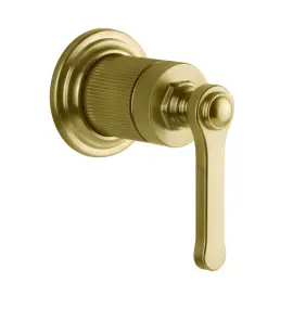 Gessi Venti20 Mieszacz umywalkowy część zewnętrzna gold brushed PVD 65109.716