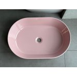 Olympia Ceramica Open60 Umywalka stawiana na blat 60x40 Pink OPE42OV60009