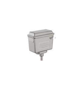 Burlington Spłuczka aluminiowa z rączką Brushed Nickel Aluminium T71BNKL