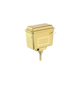 Burlington Spłuczka aluminiowa z rączką Gold Aluminium T71GOLD