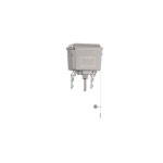 Burlington Spłuczka górnopłuk Brushed Nickel aluminium T70BNKL