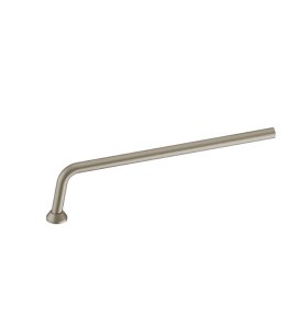 Burlington Rura przedłużająca do syfonu wannowego Brushed Nickel W21BNKL
