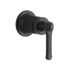 Gessi Venti20 Mieszacz ścienny z jednym wyjściem element zewnętrzny matte black 65131.299