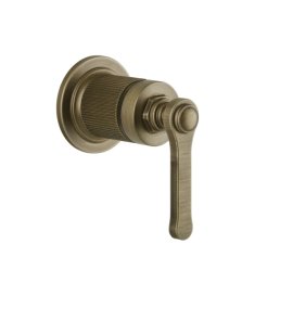 Gessi Venti20 Mieszacz ścienny z jednym wyjściem element zewnętrzny antique brass 65131.713