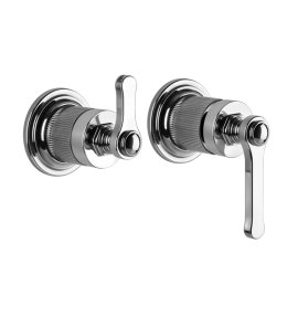 Gessi Venti20 Mieszacz ścienny 2-drożny element zewnętrzny chrom 65038.031